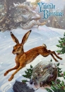 Briar Jul-Midwinter-Grußkarte - Midwinter Rune Hare