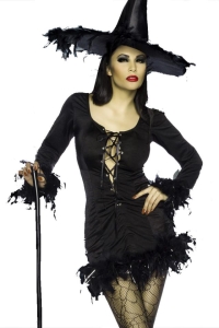Black Witch Costume Dress