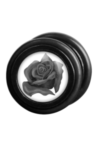 Black Rose Fake Plug