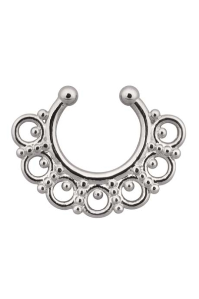 Orient Fake Septum Ring - Silber