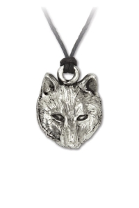 Der Wolf - Glückstier-Amulett
