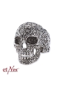Mexican Ornament Skull Ring - Edelstahl