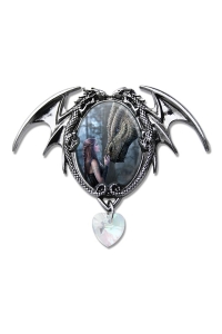 Once Upon A Time Cabochon Pendant with Satin Necklace