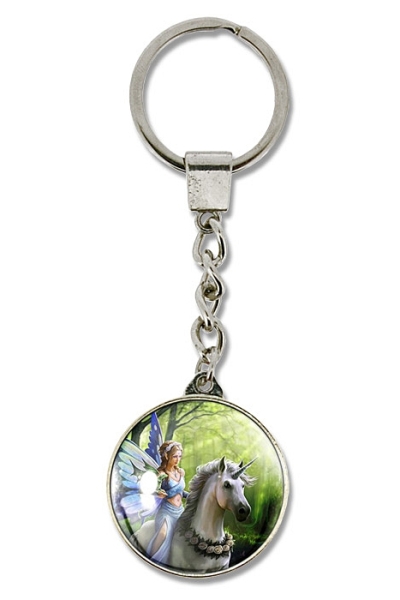 Realm of Enchantment Key Ring by Anne Stokes