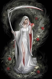 Life Blood - Anne Stokes Angel Greeting Card