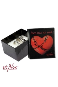 Love has no end Box for 2 finger rings