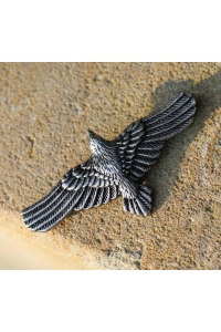Flying Raven Pendant