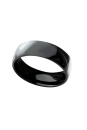 Steel Ring Black - Edelstahl schwarz - 7mm
