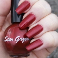Stargazer - Fresh Nail Polish - Red Garnet