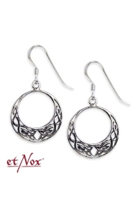 Keltischer Knoten -  Ohrringe aus Silber 925er