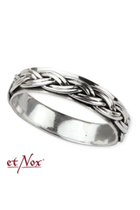 etNox Ring Braided aus Silber 925er