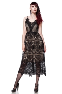 Gothic Summer Lace Dress