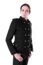 Military-Style Jacke aus Denim