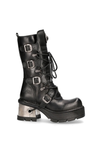 New Rock Leather Boots Iron Nomada *Size 38*