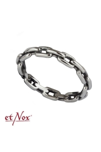 etNox Steel Ring Tiny Chain